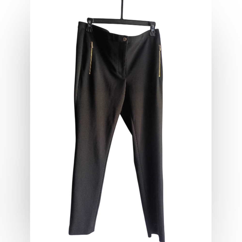 ❤️ Calvin Klein Black Stretch Pants Size 8 NWOT